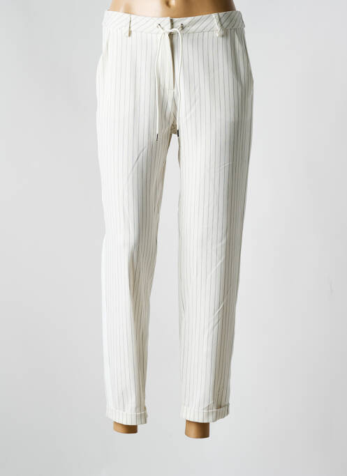 Pantalon 7/8 alb EVA KAYAN femeie