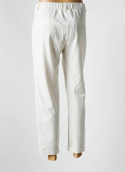 Pantalon 7/8 alb EVA KAYAN femeie