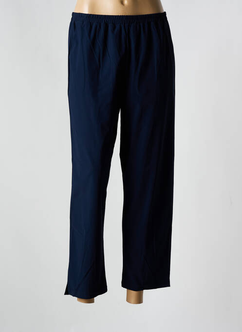 Pantalon drept albastru FRANCK ANNA femeie