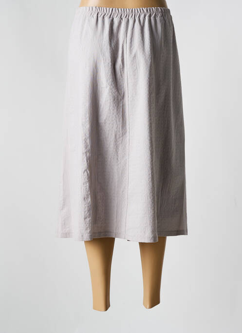 Fustă midi gri GRIFFON femeie