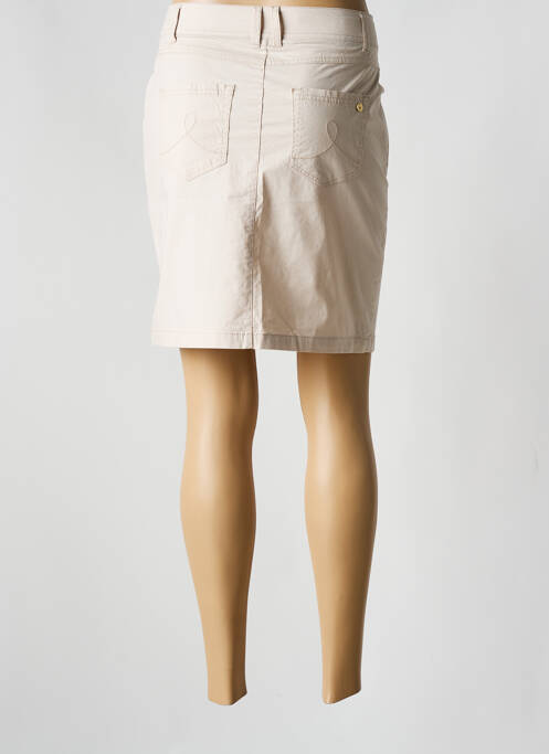 Fustă scurtă bej ÉTYMOLOGIE femeie