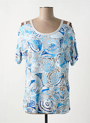 Tricou albastru DOLCEZZA femeie