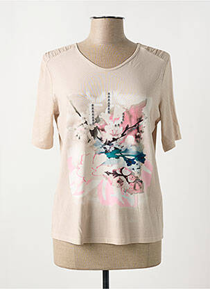 Tricou bej FRANK WALDER femeie