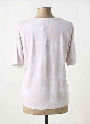Tricou imprimeu fantezie mâneci scurte alb THOMAS RABE femeie
