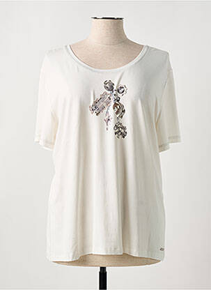 Tricou alb FUEGO WOMAN femeie