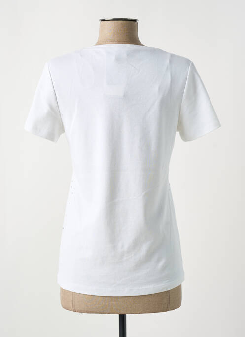 Tricou alb MARBLE femeie