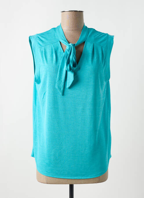 Tricou albastru MARBLE femeie