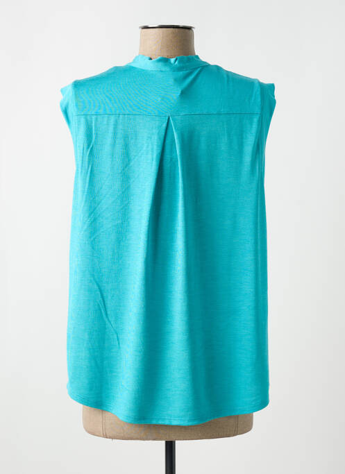 Tricou albastru MARBLE femeie