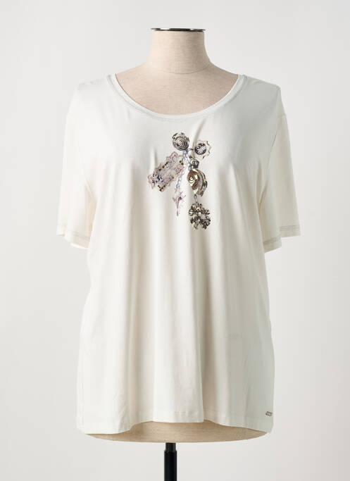 Tricou alb FUEGO WOMAN femeie