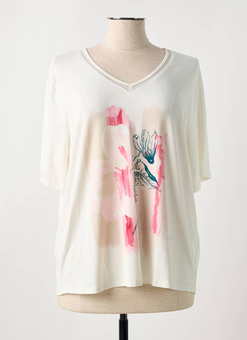 Tricou alb FRANK WALDER femeie