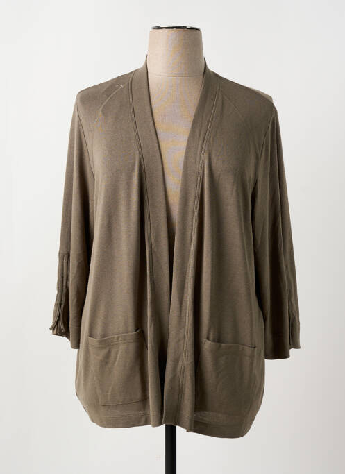 Vestă cu mâneci lungi maro RABE femeie