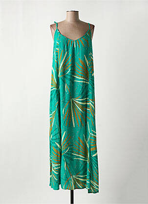 Rochie lungă verde LOLA ESPELETA femeie