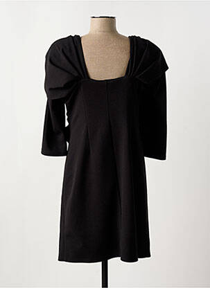 Rochie scurtă mâneci 3/4 mâneci 3/4 negru GREGORY PAT femeie