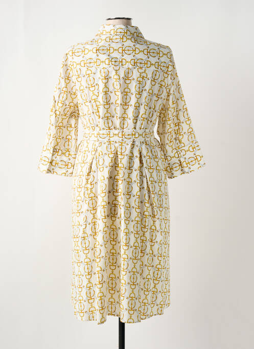 Rochie midi galben CATNOIR femeie