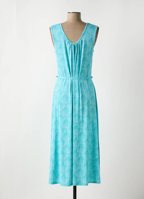 Rochie midi albastru MARBLE femeie