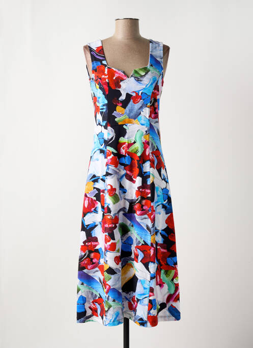 Rochie midi albastru DOLCEZZA femeie