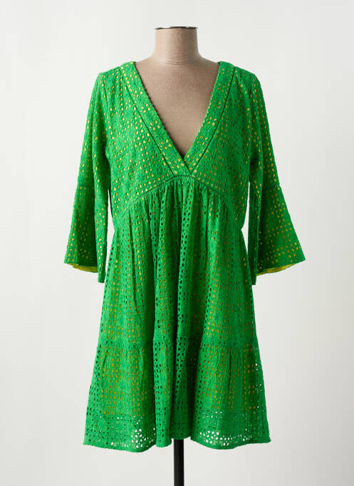 Rochie scurtă verde YESS. femeie