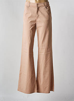 Pantalon evazat roz DONDUP femeie