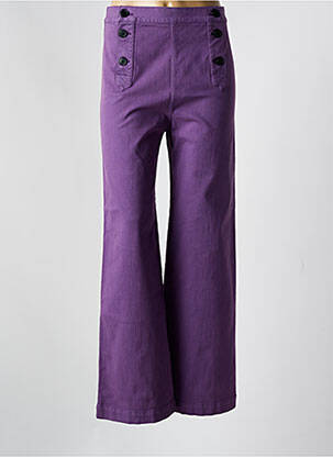 Blugi cu croială evazată violet MASSCOB femeie