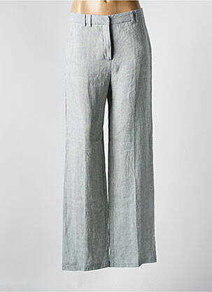Pantalon larg talie cu cleme mărime normală gri ATTIC AND BARN femeie