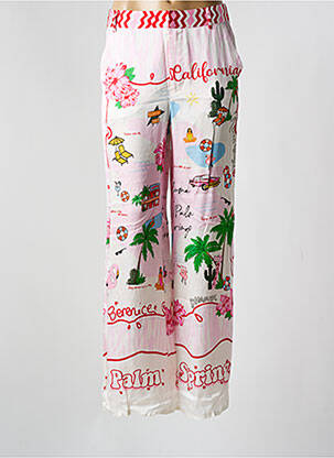 Pantalon drept roz BERENICE femeie