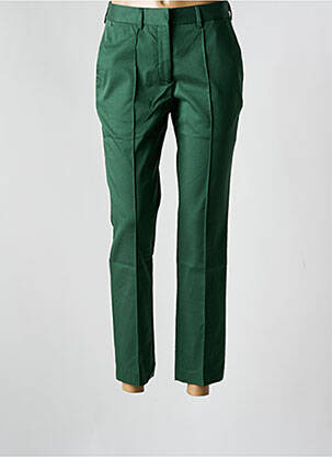 Pantalon chino buzunare talie înaltă verde CHLOÉ STORA femeie