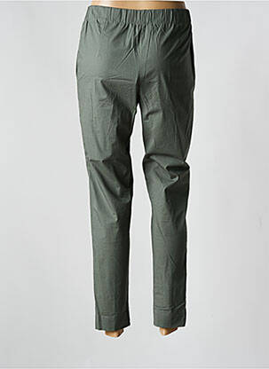 Pantalon 7/8 țesătură poplin mărime normală verde ROSSO 35 femeie
