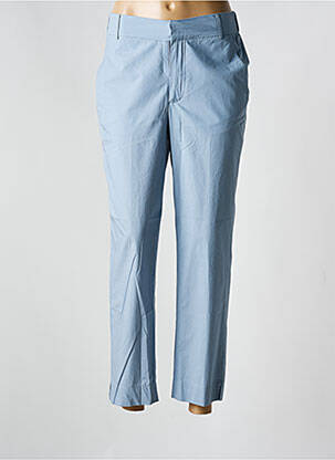Pantalon 7/8 țesătură poplin mărime normală albastru ATTIC AND BARN femeie