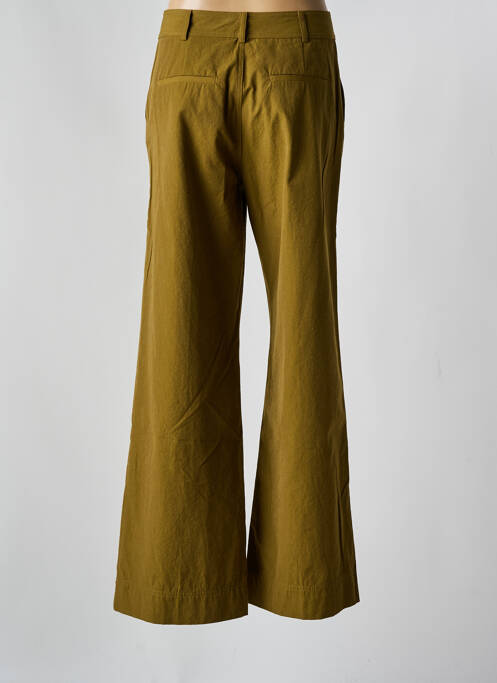 Pantalon evazat verde POMANDERE femeie
