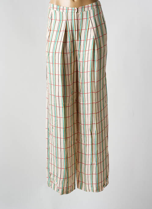 Pantalon larg roz CHLOÉ STORA femeie