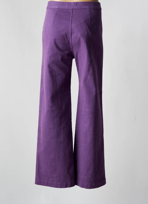 Blugi cu croială evazată violet MASSCOB femeie
