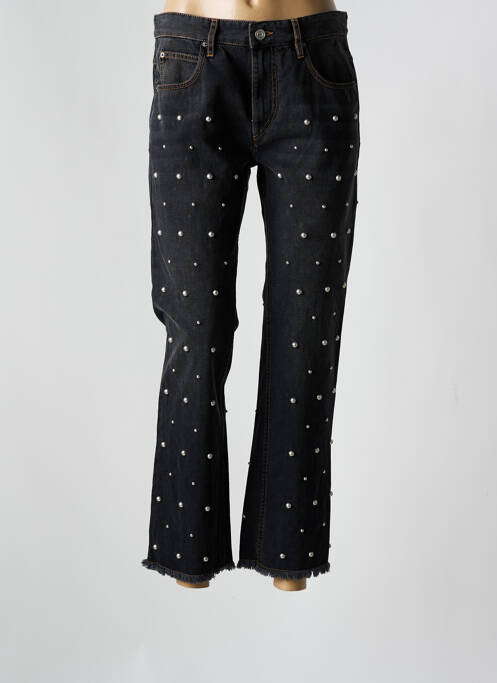 Blugi cu croială dreaptă negru ISABEL MARANT femeie