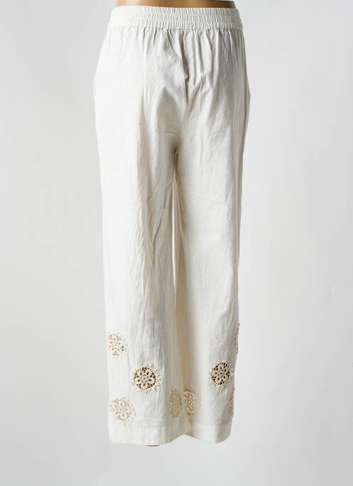 Pantalon drept bej SKALLI femeie