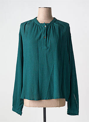 Bluză albastru POMANDERE femeie