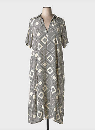 Rochie lungă bej MOMONI femeie