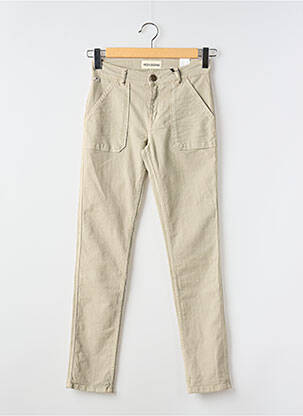Pantalon slim buzunare bej RED LEGEND femeie
