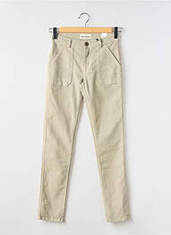 Pantalon slim buzunare bej RED LEGEND femeie