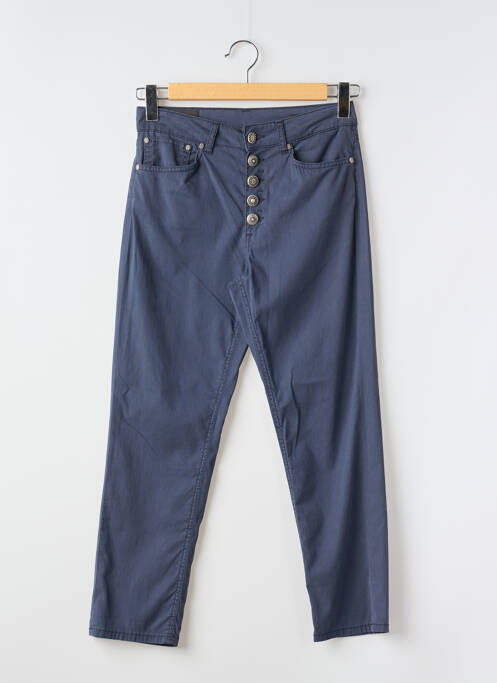 Pantalon slim albastru DONDUP femeie