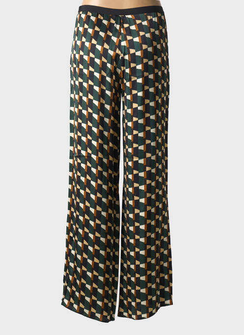 Pantalon evazat verde SIYU femeie