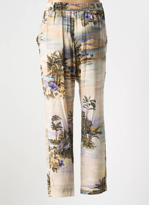 Pantalon drept bej MOMONI femeie