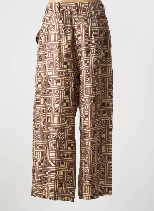 Pantalon drept maro MOMONI femeie