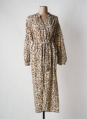 Rochie lungă bej DIEGA femeie