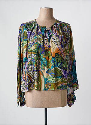 Bluză verde BELLE PIÈCE femeie