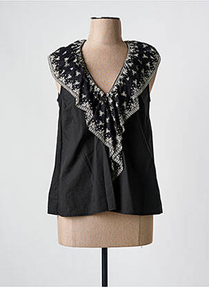 Top negru MOMONI femeie