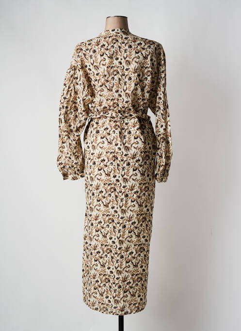 Rochie lungă bej DIEGA femeie