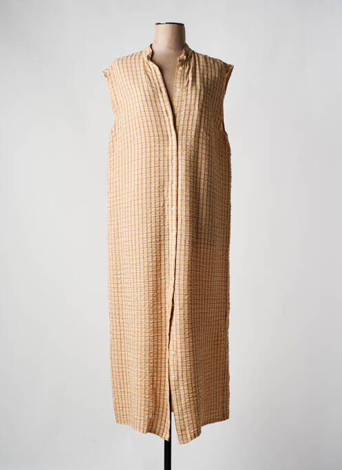 Rochie lungă bej ROSEANNA femeie