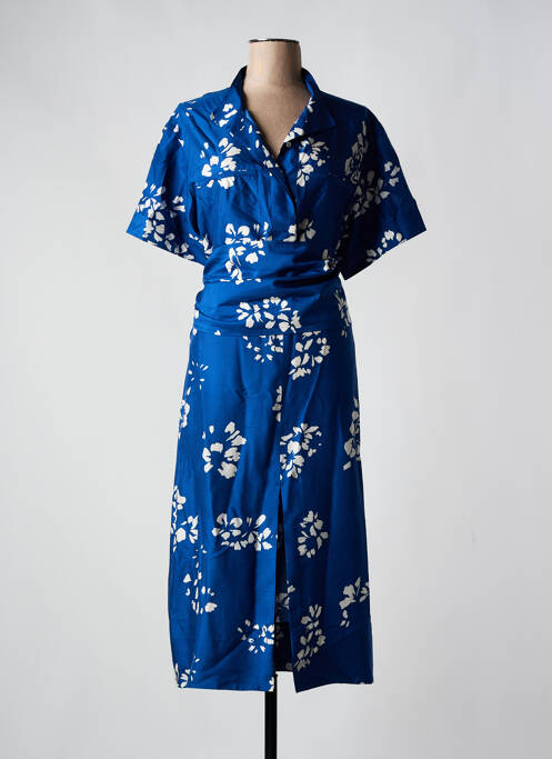 Rochie lungă albastru SOEUR femeie