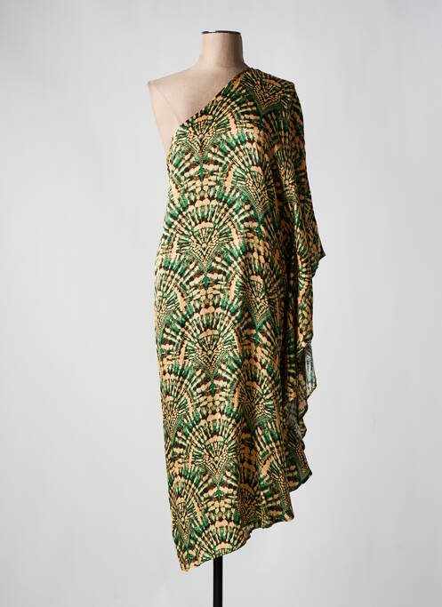 Rochie midi verde BELLEROSE femeie