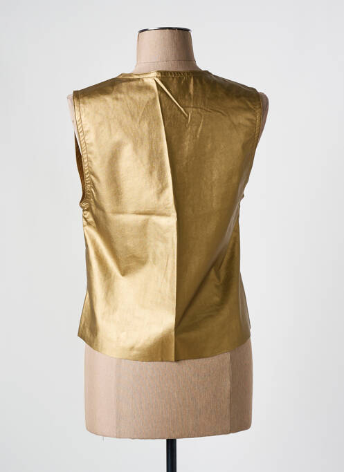 Top auriu MAEVY femeie