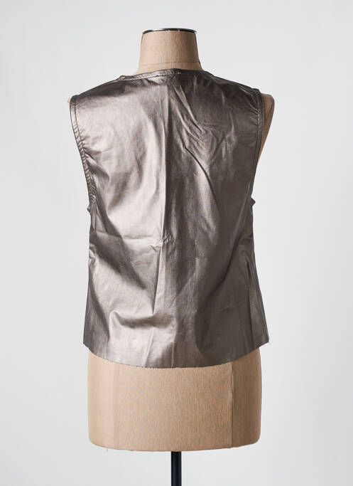 Top argintiu MAEVY femeie